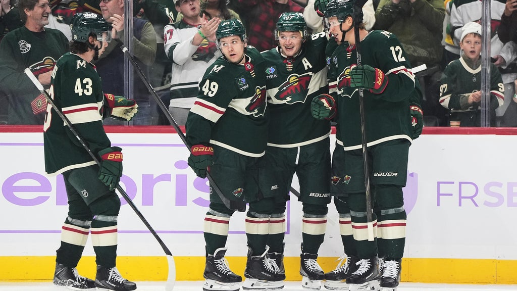 Kaprizov, Wallstedt lead Minnesota Wild to 2-1 victory over Columbus Blue Jackets — WCCO / CBS Minnesota, Eden Prairie Sports news