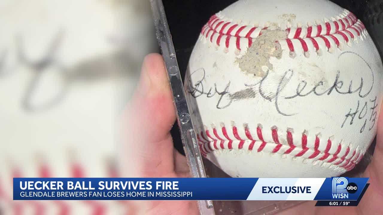 Cherished baseball signed by Bob Uecker survives Mississippi fire — WISN 12 Milwaukee, Eden Prairie Community news