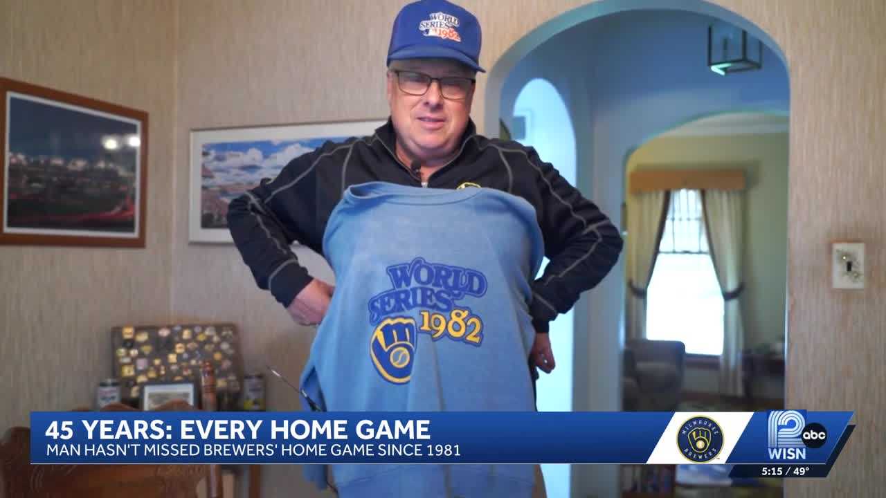He hasn't missed a game since 1981, now he's hoping for a World Series win — WISN 12 Milwaukee, Eden Prairie Sports news