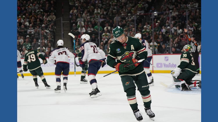 Kaprizov’s NHL-leading 10th goal lifts Wild past Blue Jackets — KARE 11 Sports, Eden Prairie Sports news