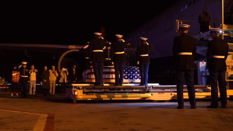 Minnesota Marine killed in WWII welcomed home after 84 years — KARE 11 Local