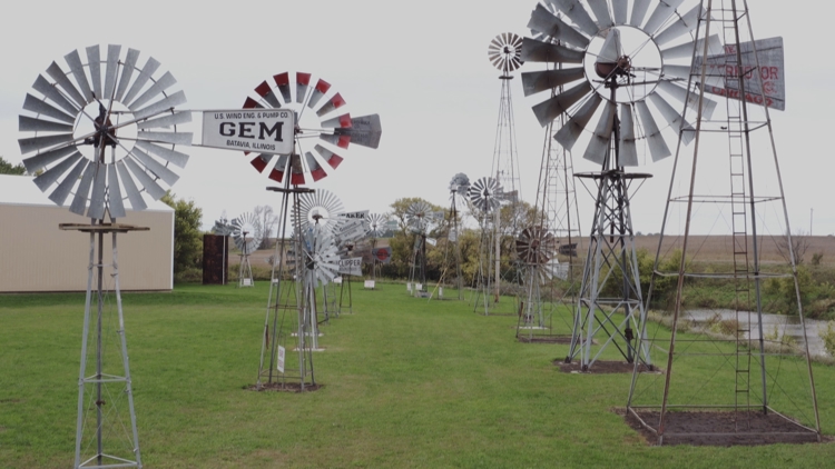 Vintage windmill farm saved from dispersal by son of deceased founder — KARE 11 Local