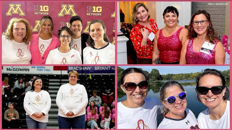 Firefly Sisterhood: Connecting breast cancer patients with mentors nationwide — KARE 11 Local, Eden Prairie Community news