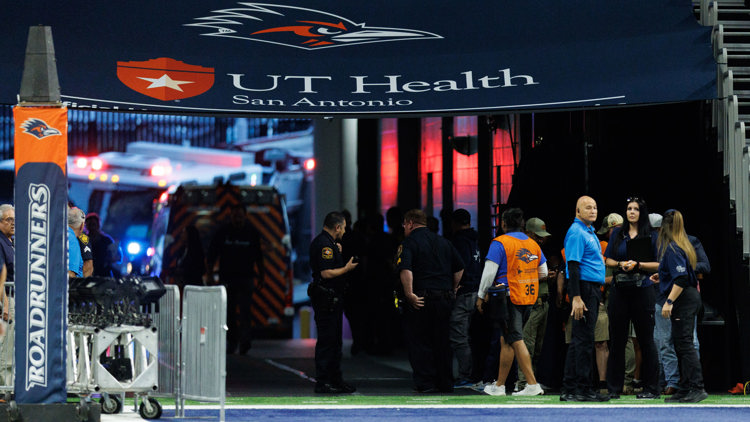 Military member dies after falling while rappelling from Alamodome's ceiling before UTSA vs. Navy game — NewsWest 9 (Permian Basin), Eden Prairie Sports news
