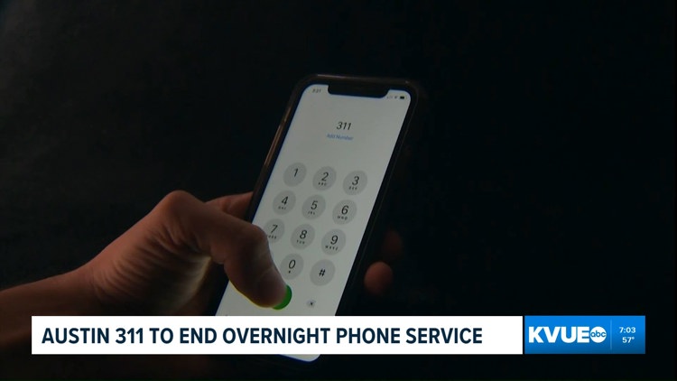 Austin 311 non-emergency call center to close overnight service starting Nov. 1 — KVUE (Austin), Eden Prairie Community news