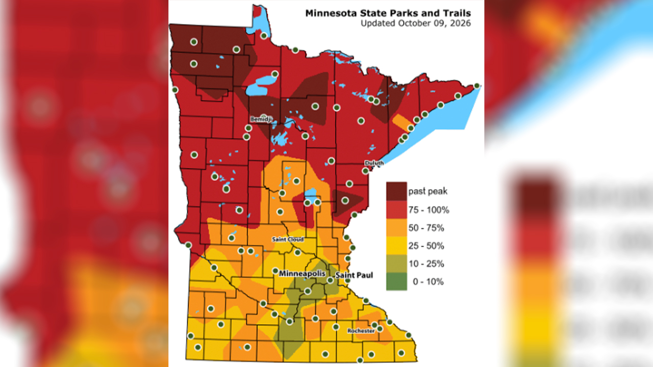 Map: Fall colors peaking across northern Minnesota — FOX 9, Eden Prairie Community news