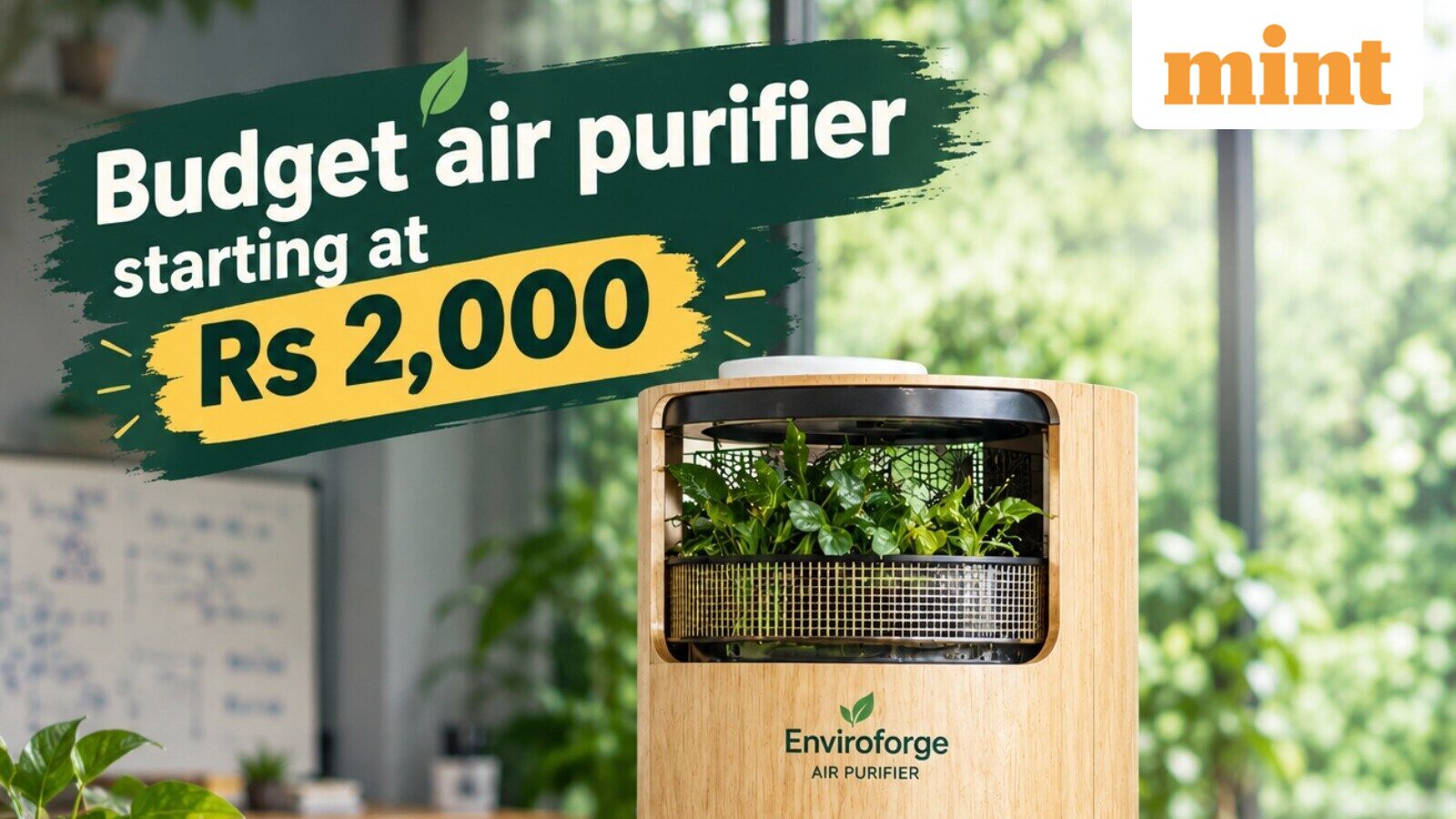 IIT Bombay scholar builds low cost air purifier starting at ₹2,000, can bring down AQI by 85% - How he did it? Details — Mint India, Eden Prairie Technology news